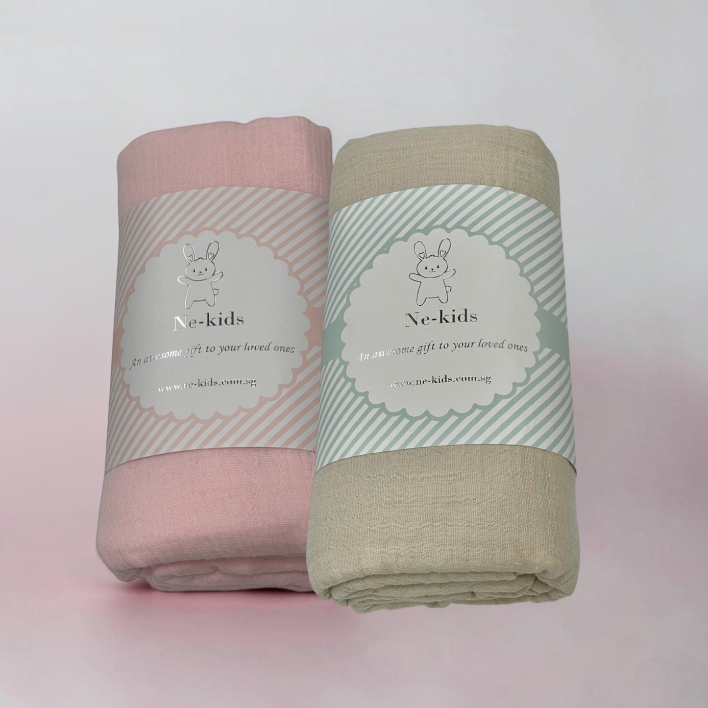 100% Cotton Plain Swaddle Muslin