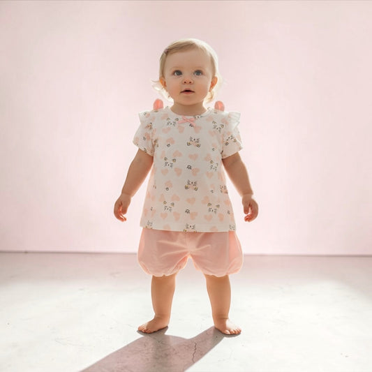 Baby Knit Co-ordinates – Pussy Print