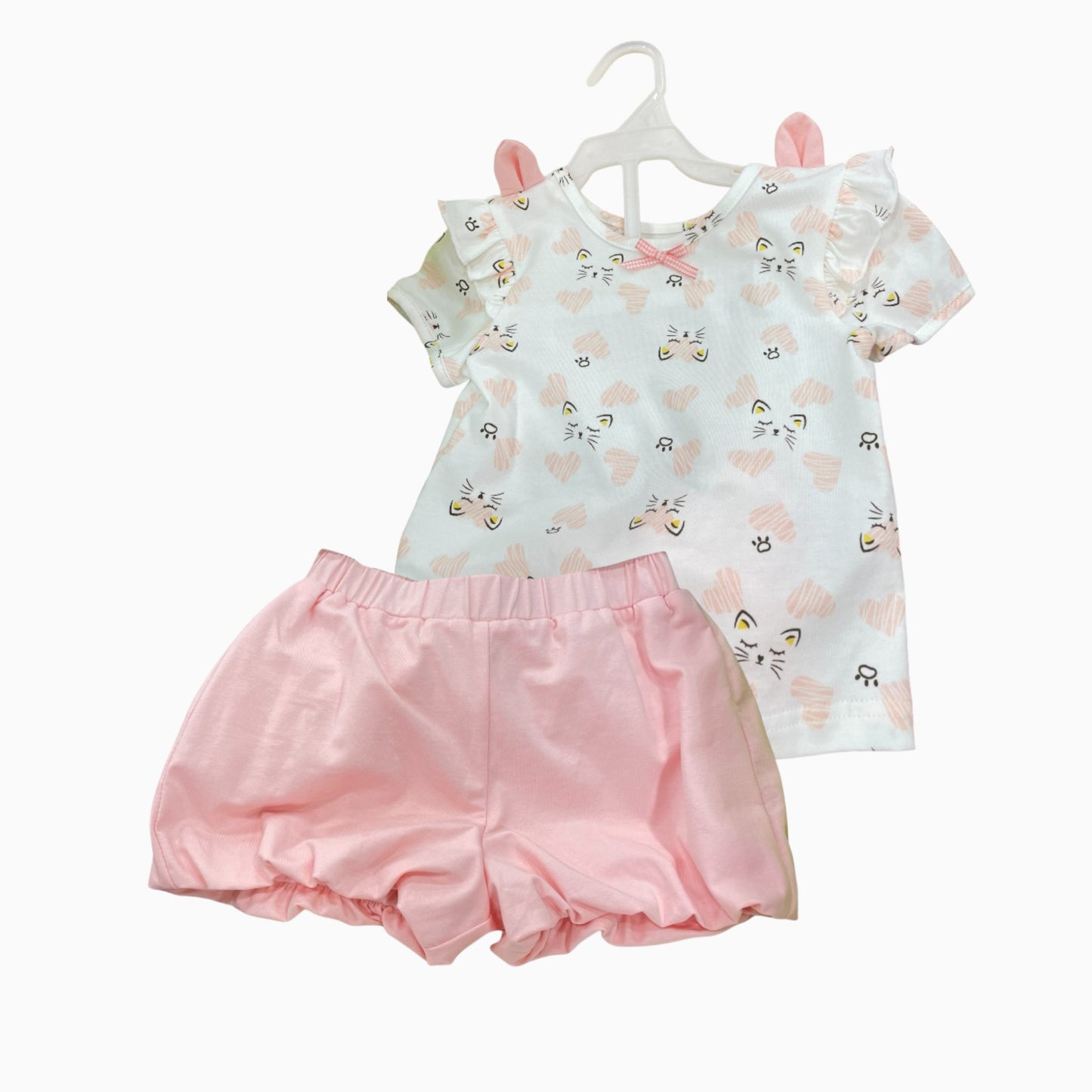 Baby Knit Co-ordinates – Pussy Print