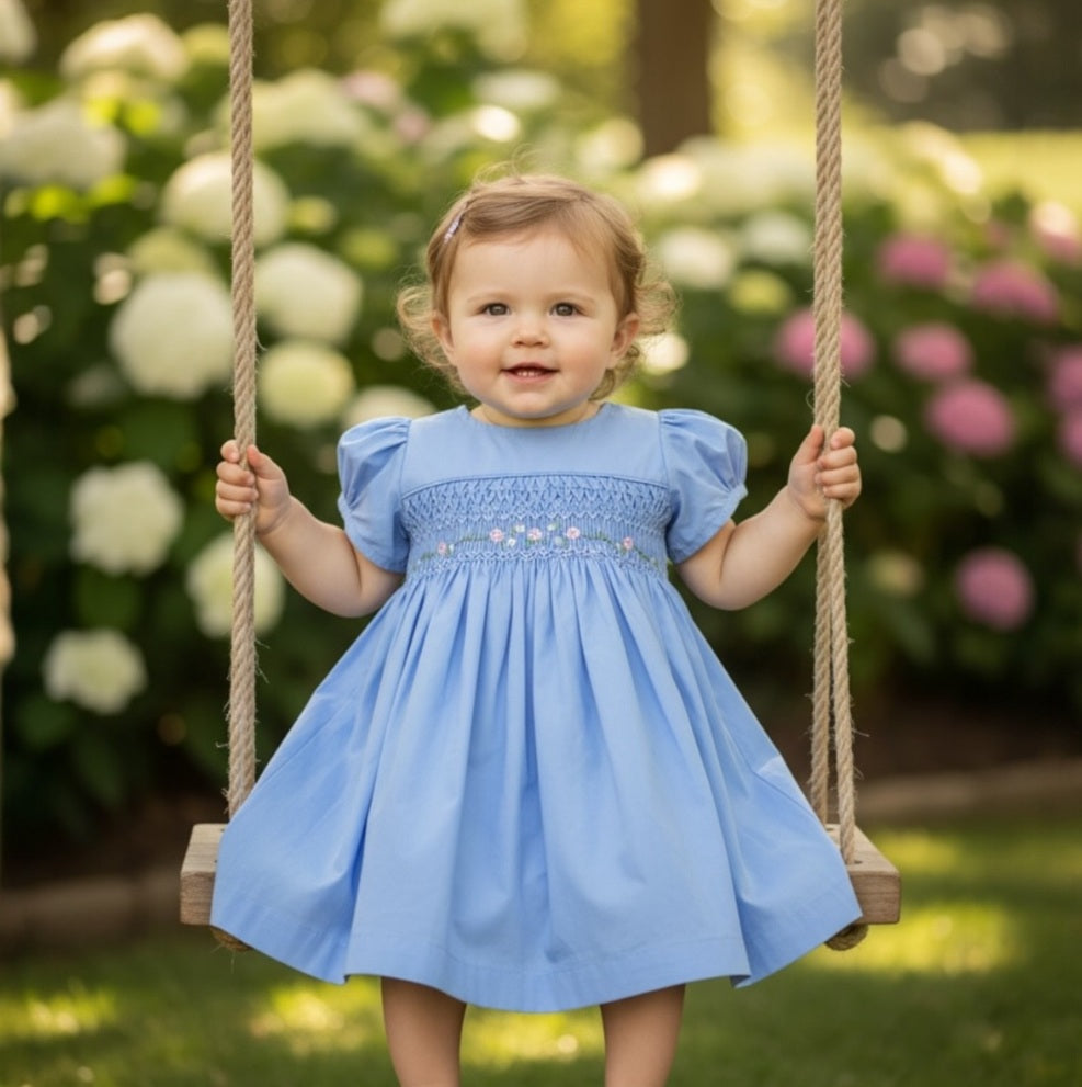 Handmade Smoking Baby Dress