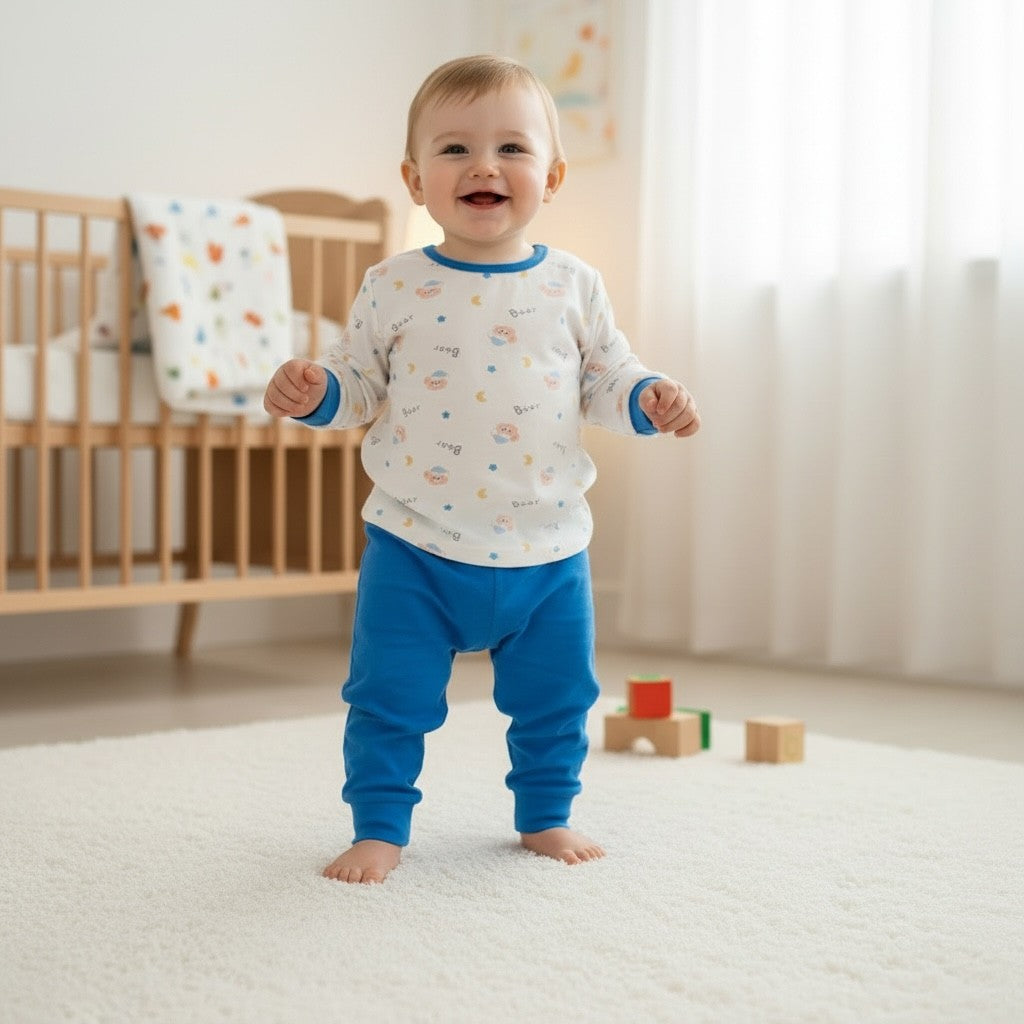 NE-KIDS Baby Boys Pyjamas Set – Sleeping Bear