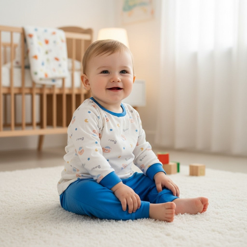 NE-KIDS Baby Boys Pyjamas Set – Sleeping Bear