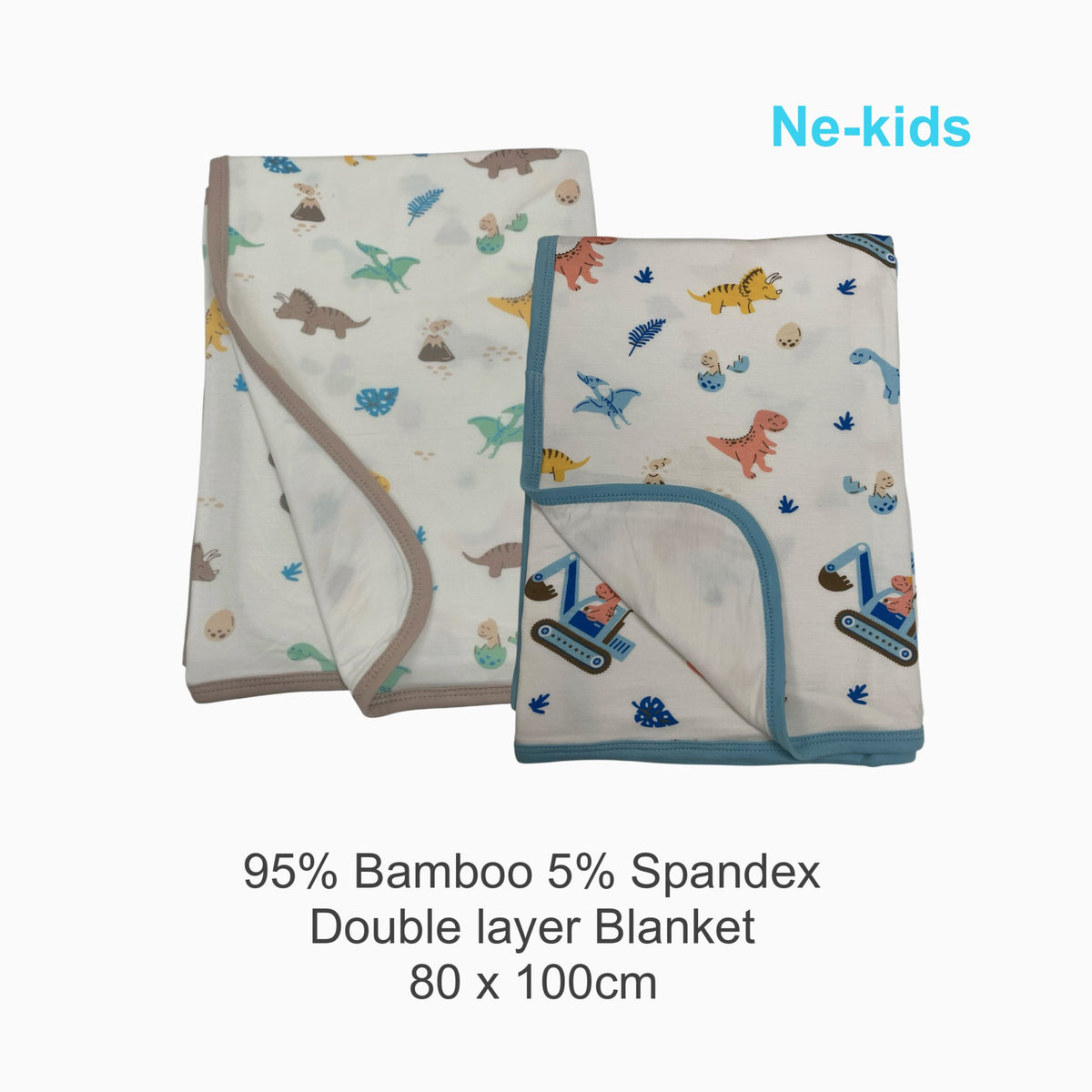 Premium Double-Layer Bamboo Baby & Toddler Blanket