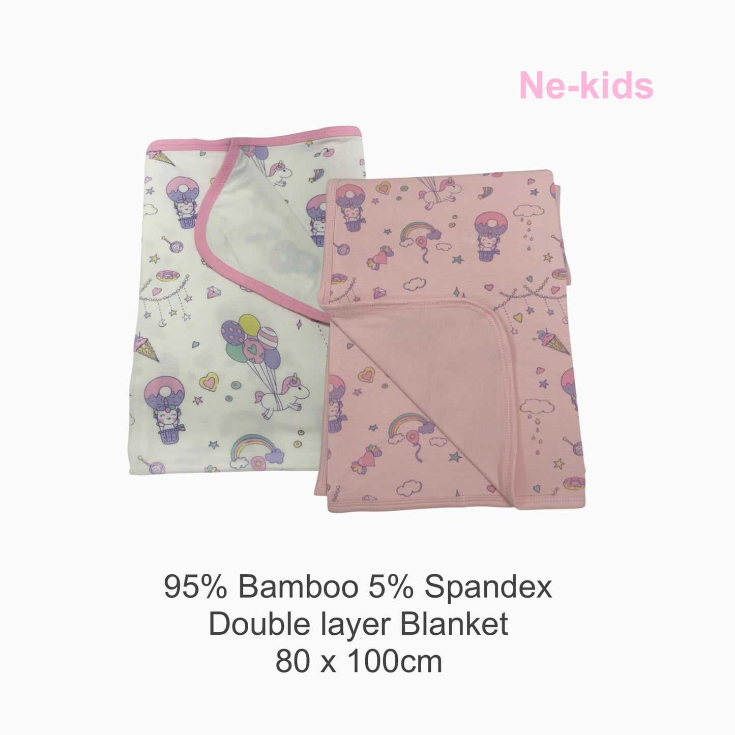 Premium Double-Layer Bamboo Baby & Toddler Blanket