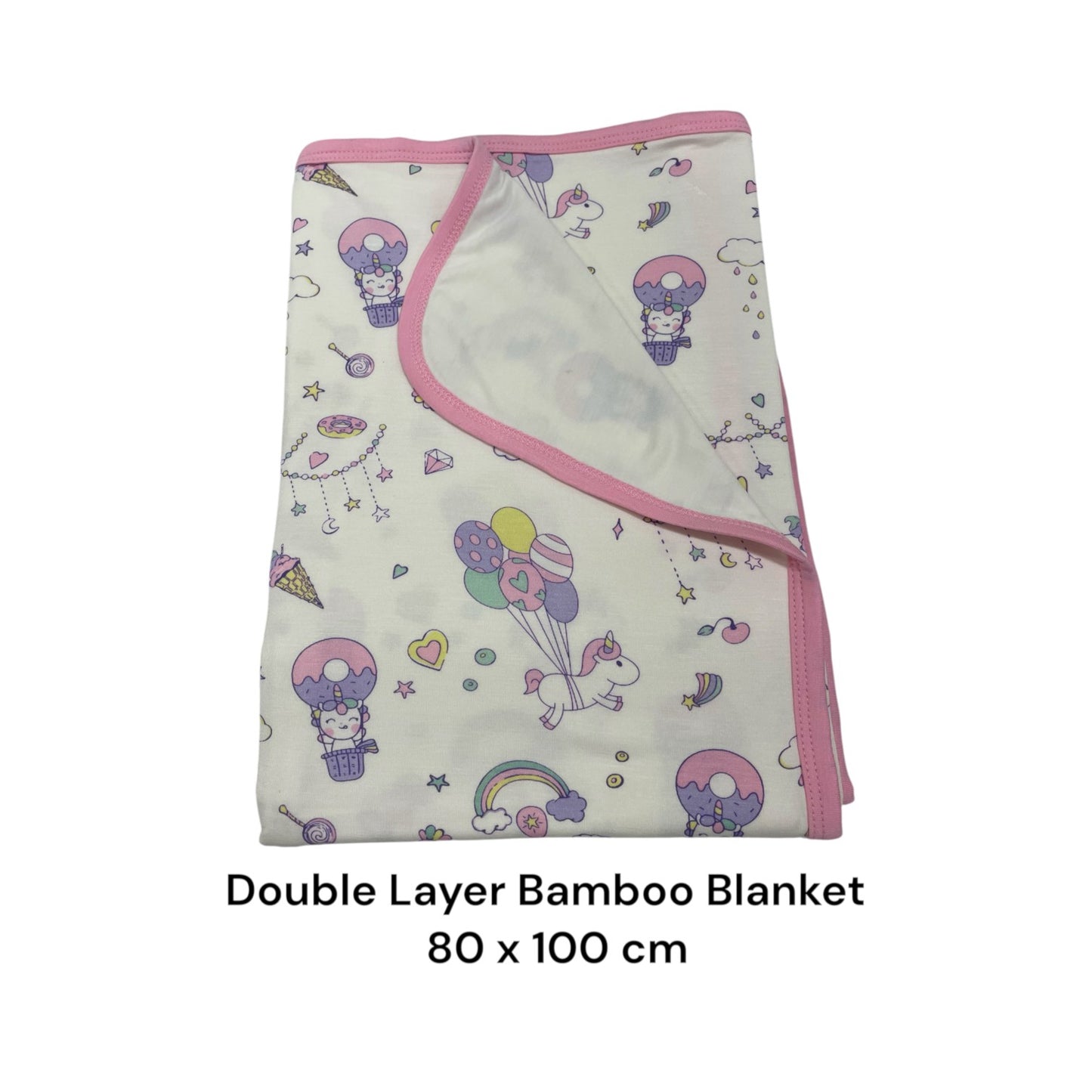 Premium Double-Layer Bamboo Baby & Toddler Blanket