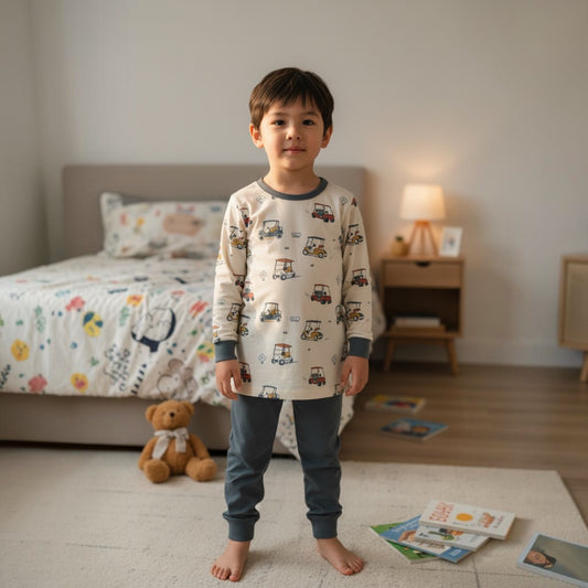 Mexico Kids/Pre-teens Boys Pyjamas Set – Golf Buggy
