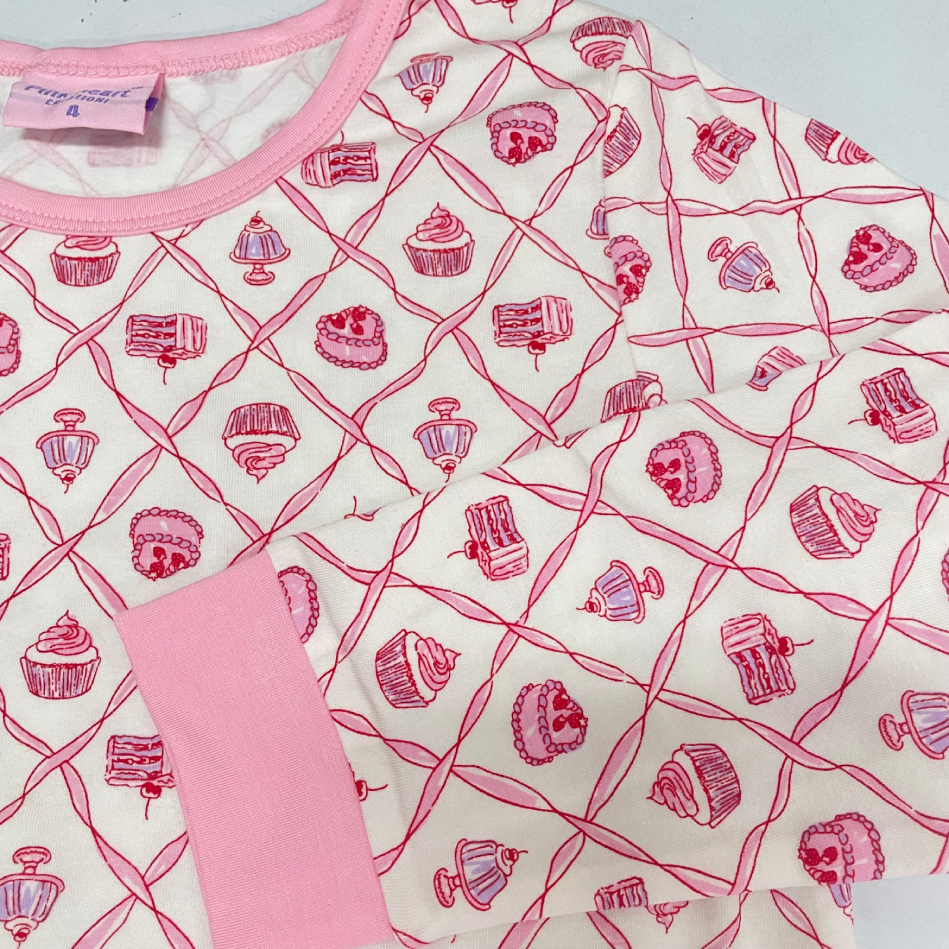 Pink Heart Kids/Pre-teens Girl Pyjamas Set – Cupcake