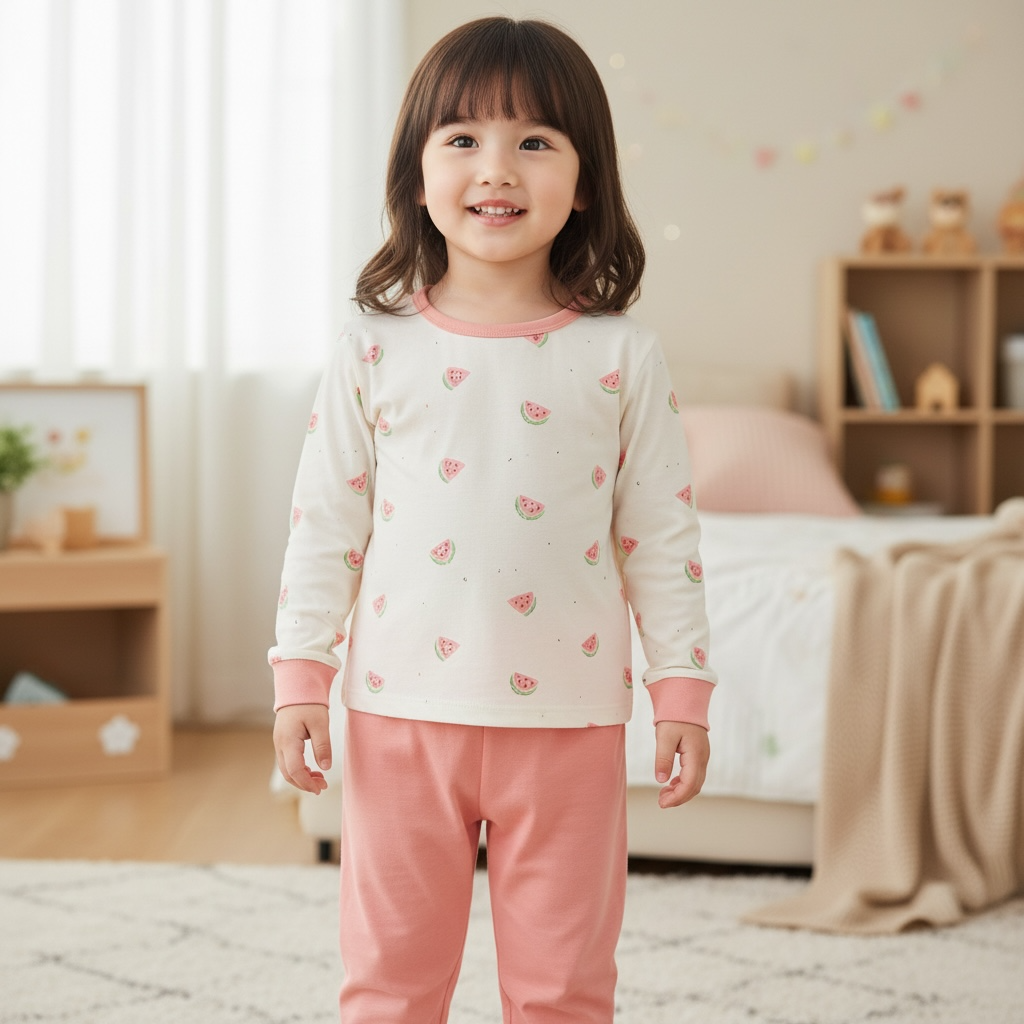 NE-KIDS Baby Girls Pyjamas Set - Watermelon