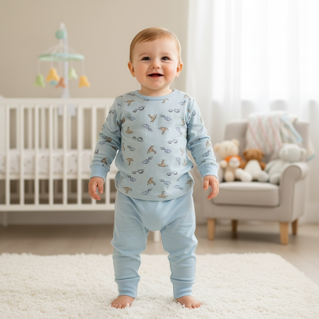 NE-KIDS Baby Boys Pyjamas Set - -Little Dino