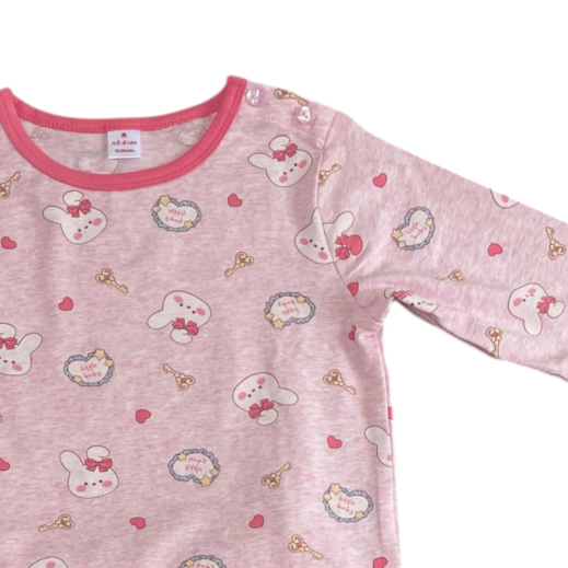 NE-KIDS Baby Girls Pyjamas Set - Little Baby Rabbit