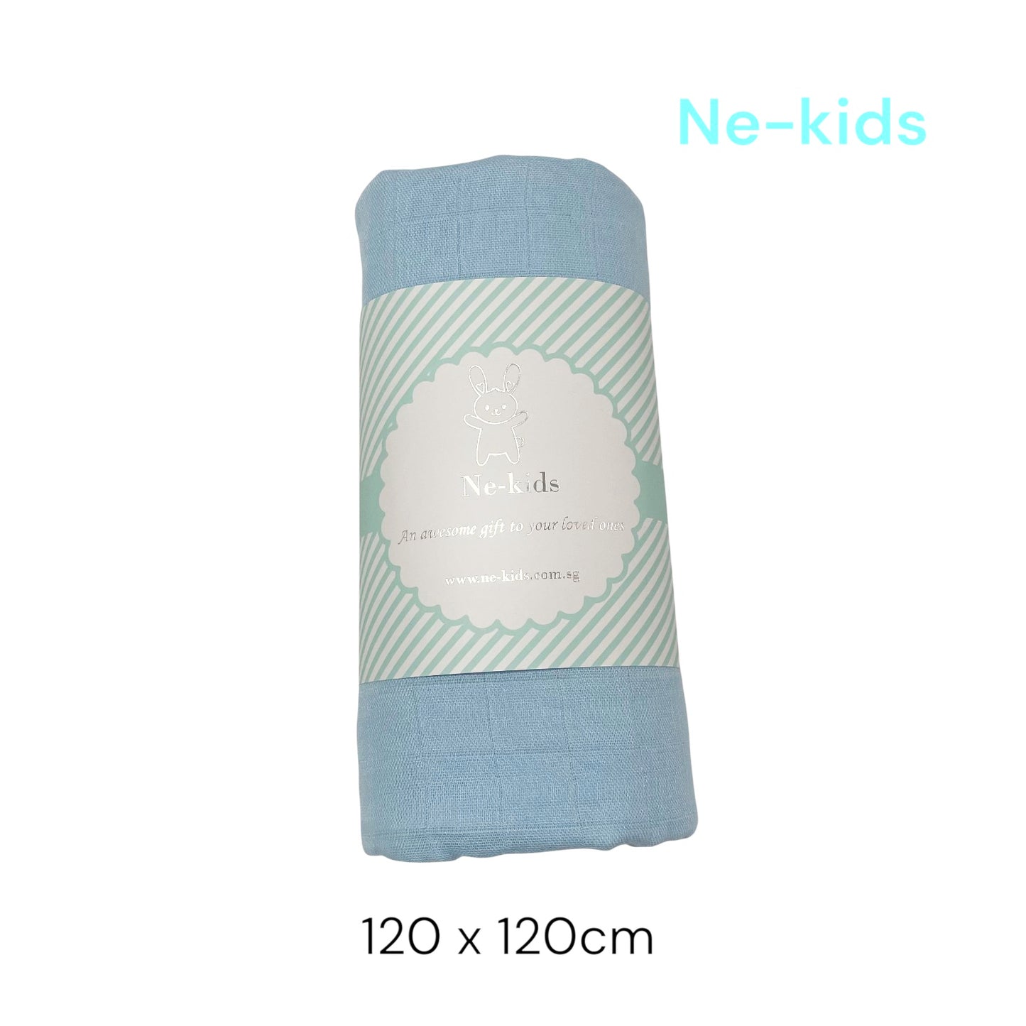 70% Bamboo 30% Cotton Plain Muslin Swaddle