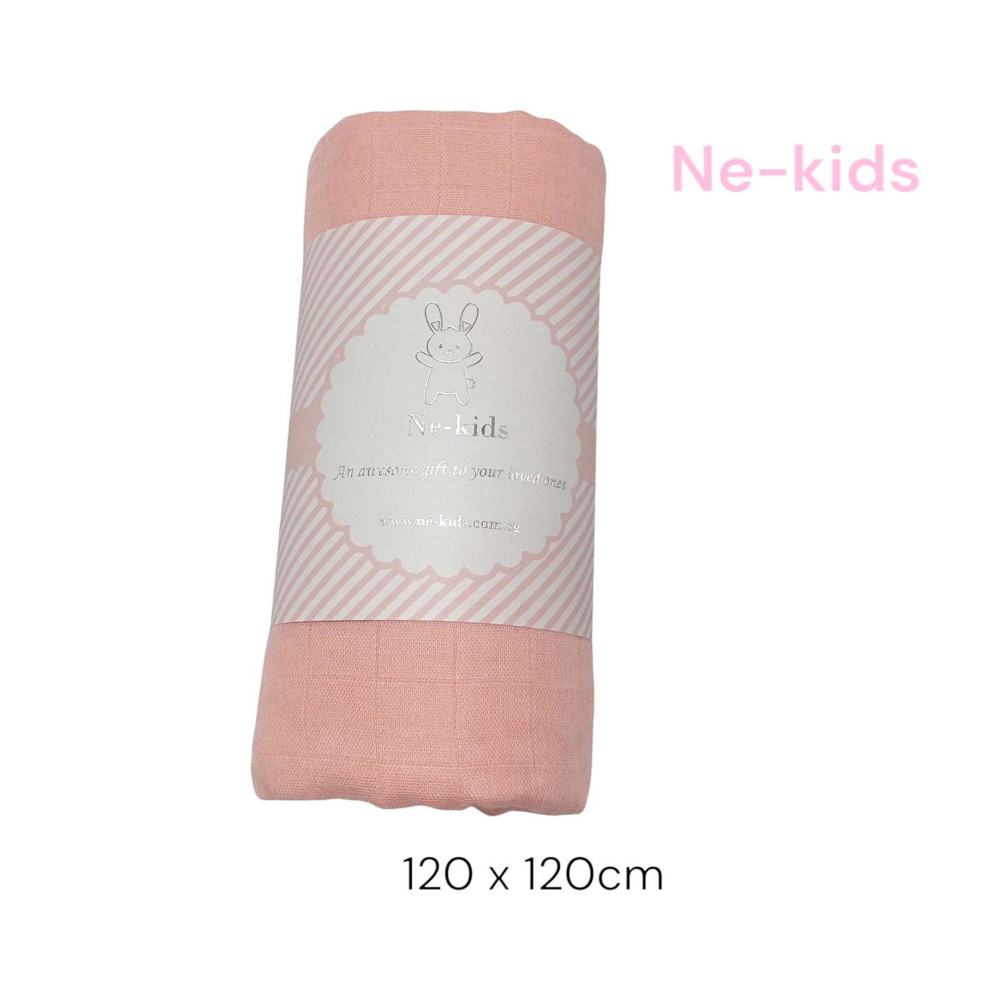 70% Bamboo 30% Cotton Plain Muslin Swaddle