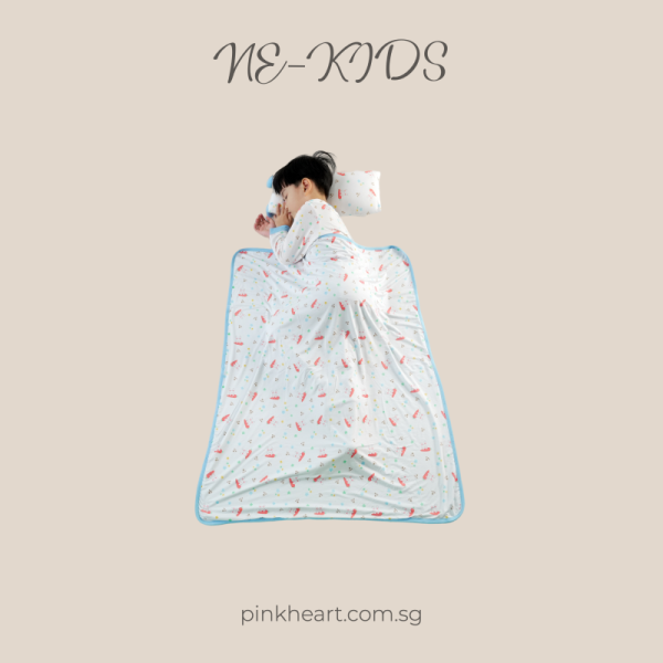 Bamboo Baby/ Toddler Children Double Layer Blanket – Color Dino – Pink ...