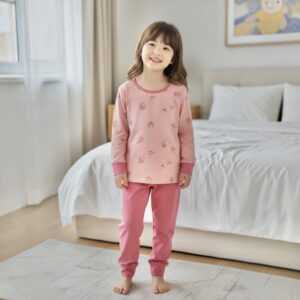 PINK HEART Kids/Pre-teens Pyjamas Age 4-18 Years Buy Bread design