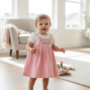 [Ne-kids] 50%Bamboo 50% Cotton Baby Knit Rabbit Dress